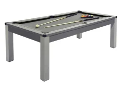 Modulaire Tafel - Biljart En Pingpong Balthazar - 213 X 112 X 81,5 Cm - Grijs
