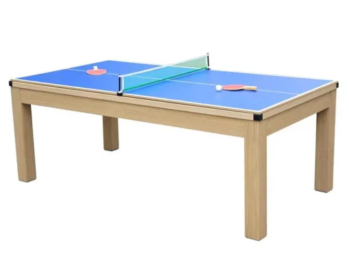 Modulaire Tafel - Biljart En Pingpong Balthazar - 213 X 112 X 81,5 Cm - Rood