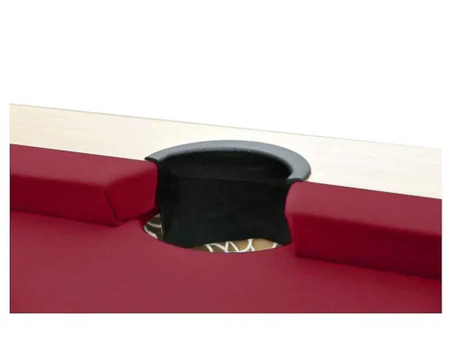 Modulaire Tafel - Biljart En Pingpong Balthazar - 213 X 112 X 81,5 Cm - Rood
