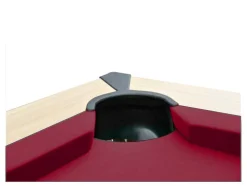 Modulaire Tafel - Biljart En Pingpong Balthazar - 213 X 112 X 81,5 Cm - Rood