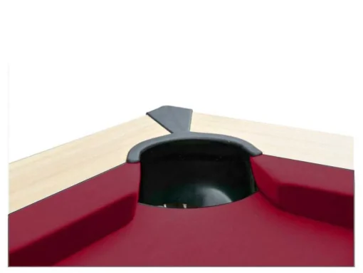 Modulaire Tafel - Biljart En Pingpong Balthazar - 213 X 112 X 81,5 Cm - Rood