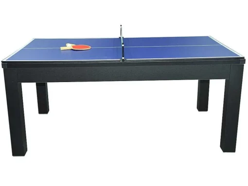 Moduleerbare Tafel - Biljart En Tafeltennis - L182 X B102 X H80 Cm - Zwart - Sousa