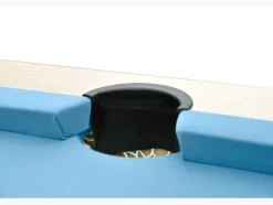 Moduleerbare Tafel - Biljart En Tafeltennis Balthazar - 213 X 112 X 81.5 Cm - Blauw