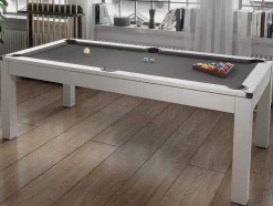 Moduleerbare Tafel - Wit - Biljart En Tafeltennis - L182 X B102 X H80 Cm - Henk