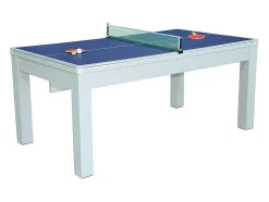 Moduleerbare Tafel - Wit - Biljart En Tafeltennis - L182 X B102 X H80 Cm - Henk