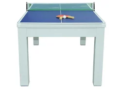 Moduleerbare Tafel - Wit - Biljart En Tafeltennis - L182 X B102 X H80 Cm - Henk