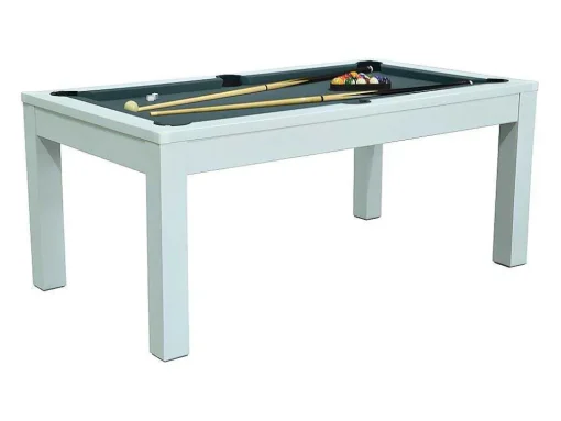 Moduleerbare Tafel - Wit - Biljart En Tafeltennis - L182 X B102 X H80 Cm - Henk
