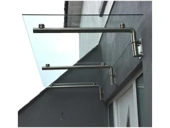 Monstershop Glazen Luifel - 144Cm B X 80Cm D