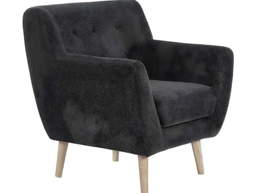 Monte Fauteuil Donkergrijs.