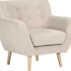 Monte Fauteuil Zandkleurig.