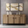 Moon Multifunctioneel Kabinet, Walnoot, 160X42X75 Cm, Epikasa