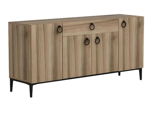 Moon Multifunctioneel Kabinet, Walnoot, 160X42X75 Cm, Epikasa