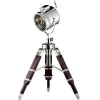 Movie Vloerlamp, Zilver, Wenge, 43X43X90 Cm, Epikasa