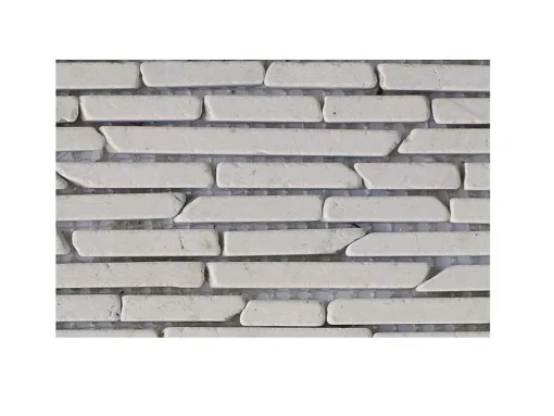 Mozaiek Vloer En Wand In Creme Marmer - Set Van 1M - Moyali