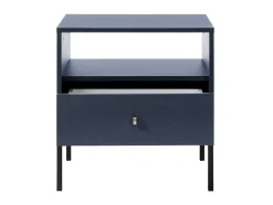 Nachtkastje Bogdan - 1 Lade En 1 Nis - Blauw