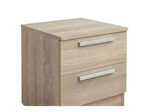 Nachtkastje Mathias - 2 Laden - Naturel