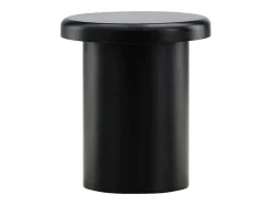 Namsos Salontafel , Bijzettafel O40Cm Zwart.