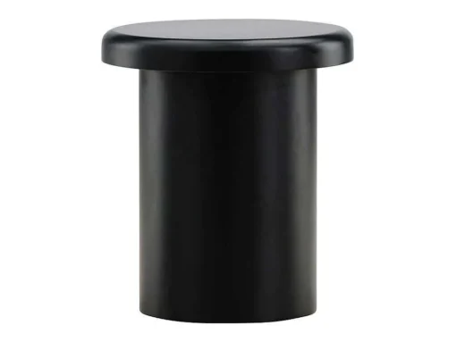 Namsos Salontafel , Bijzettafel O40Cm Zwart.