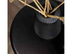 Namsos Salontafel , Bijzettafel O40Cm Zwart.