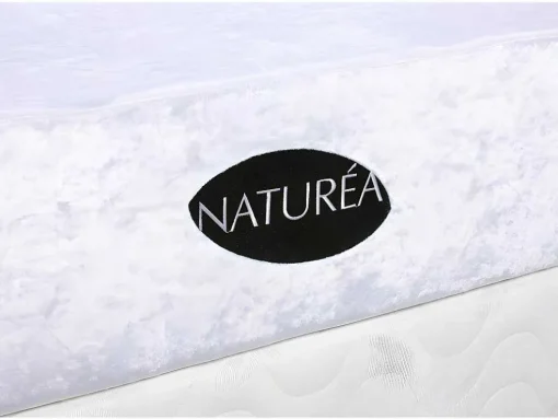 Natuurlijke Schuimmatras Met Vormgeheugen En Bamboe - Parure Van Naturea - 100 X 200 Cm