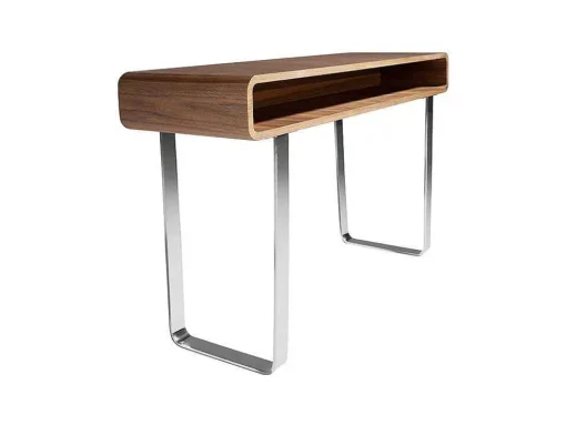 Notenhouten Console Met Opbergruimte 3000 Angel Cerda