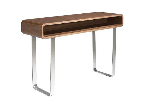 Notenhouten Console Met Opbergruimte 3000 Angel Cerda