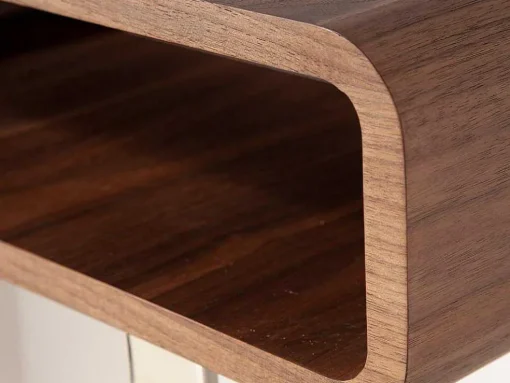 Notenhouten Console Met Opbergruimte 3000 Angel Cerda