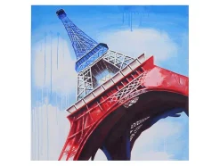 Olieverfschilderij Eiffeltoren Handgeschilderd