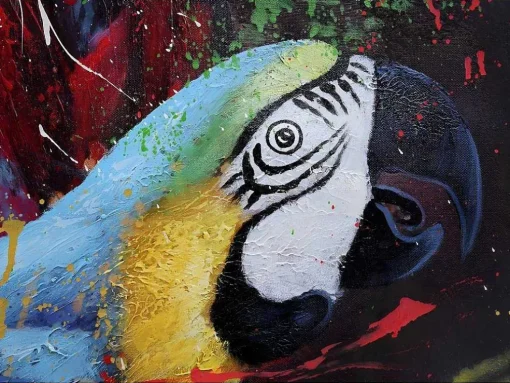 Olieverfschilderij Vrouw Mcw-H25 Handgeschilderd, 120X180Cm