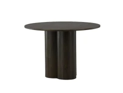 Olivia Eetkamertafel O110Cm Bruin.