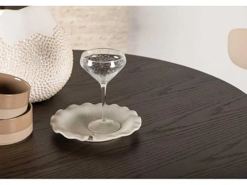 Olivia Eetkamertafel O110Cm Bruin.