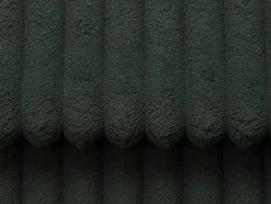 Omkeerbare Hoekslaapbank Van Groen Ribfluweel Met Brede Ribbels Asturio