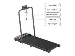 Onder Bureau Loopband 1-6Km/H Wandelen Jogging Machine Voor Thuiskantoor Met Opvouwmogelijkheid