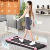 Onder Bureau Loopband 1-6Km/H Wandelen Jogging Machine Voor Thuiskantoor Met Opvouwmogelijkheid