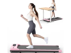 Onder Bureau Loopband 1-6Km/H Wandelen Jogging Machine Voor Thuiskantoor Met Opvouwmogelijkheid