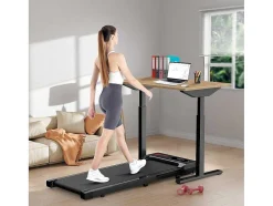 Onder Bureau Loopband 1-6Km/H Wandelen Jogging Machine Voor Thuiskantoor Met Opvouwmogelijkheid