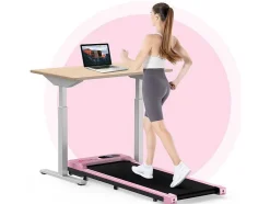 Onder Bureau Loopband 1-6Km/H Wandelen Jogging Machine Voor Thuiskantoor Met Opvouwmogelijkheid