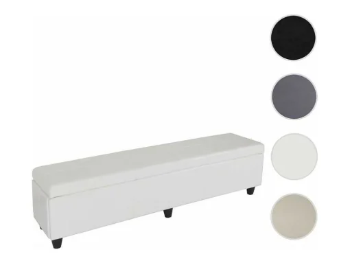 Opbergkist Arezzo Xxl, Wit