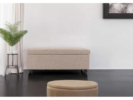 Opbergkist Kriens, Beige