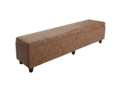 Opbergkist Kriens Xxl, Imitatie Suede