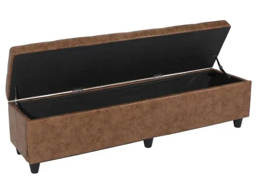 Opbergkist Kriens Xxl, Imitatie Suede