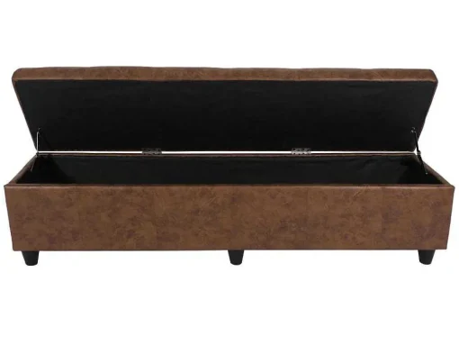 Opbergkist Kriens Xxl, Imitatie Suede