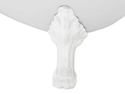 Ovaal Eilandbad - Retro Stijl - 171 L - 145 X 74 X 77 Cm - Witte Leeuwenpoten - Nisos