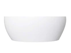 Ovale Wastafel Van Solid Surface - Wit - 58 Cm - Sengli