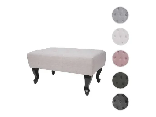 Oxford Voetenbank Waterafstotend, Creme-Beige