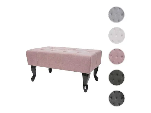 Oxford Voetenbank Waterafstotend, Vintage Roze