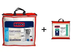 Pack Dodo Anti-Transpirant Dekbed 140X200Cm + 1 Hoofdkussens 60X60Cm Verkoelend Effect