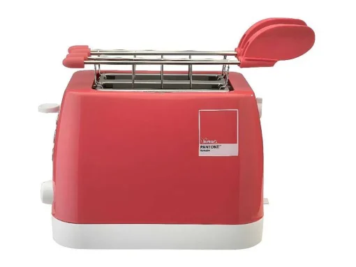 Pantone Broodrooster, Rood, 26X18X17 Cm, Bimar