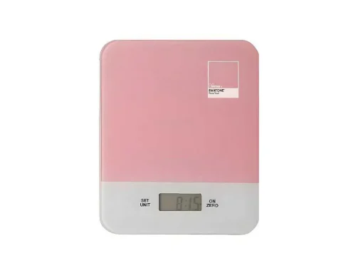 Pantone Weegschaal, Roze, 18,5X2X22,5 Cm, Bimar
