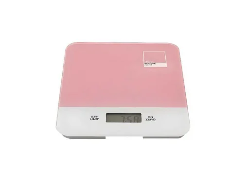 Pantone Weegschaal, Roze, 18,5X2X22,5 Cm, Bimar